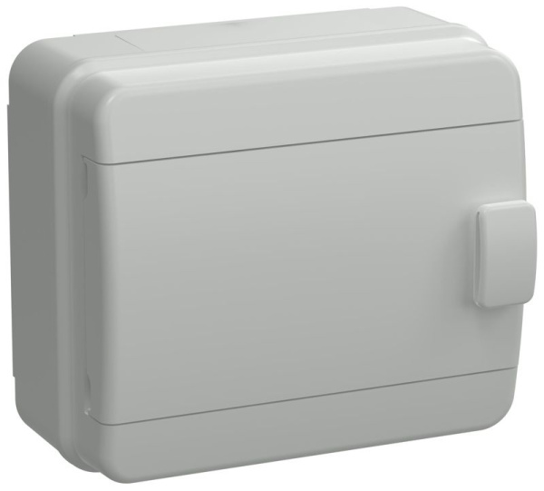 Корпус КМПн-8 TEKFOR IP65 сер. непрозр. дверь пластик. IEK TF5-KP73-N-08-65-K03-K03
