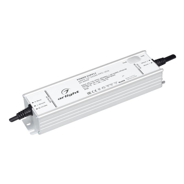 Блок питания ARPV-LG-24240-PFC-VCA (22-26В 10А 240Вт) IP65 металл Arlight 049618