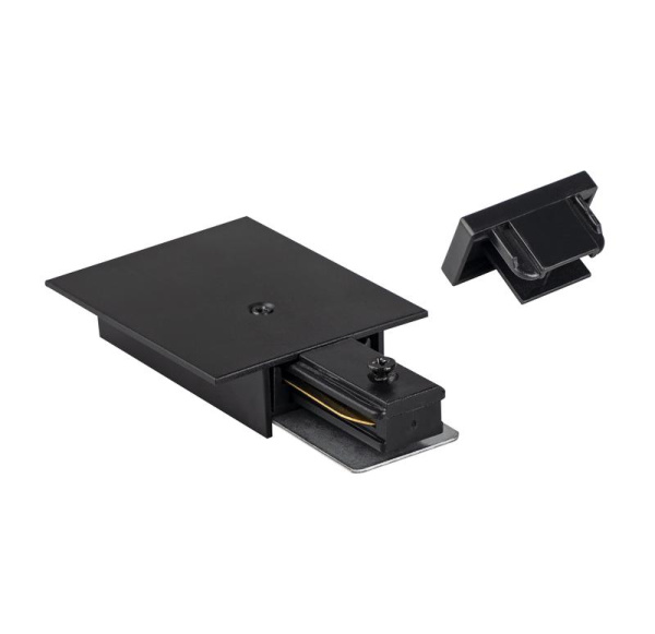 Комплект торцевых элементов PTR/R EC-BL встраив. шинопровод черн. JazzWay 5031975