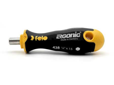 Рукоятка Ergonic под биты 1/4дюйм Felo 43812640