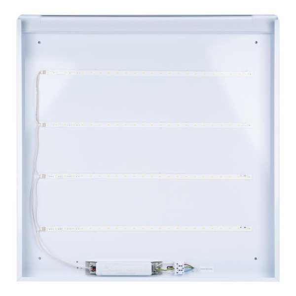 Светильник светодиодный ULP-6060 36W/3000K IP40 PREMIUM WHITE 36Вт 3000К IP40 4400лм потолочн. универс. тепл. бел. свет в комплекте с источником питания бел. Uniel UL-00012515