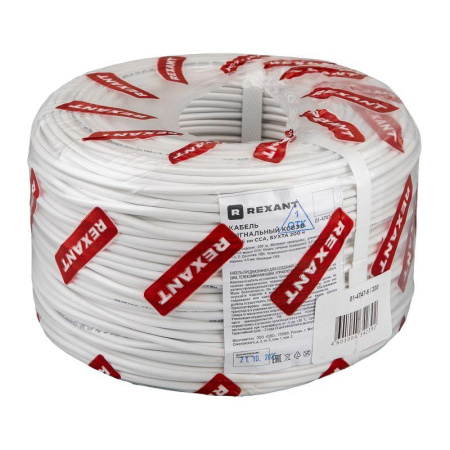 Кабель КСВЭВ 2х0.5 ССА (бухта) (м) Rexant 01-4747-6