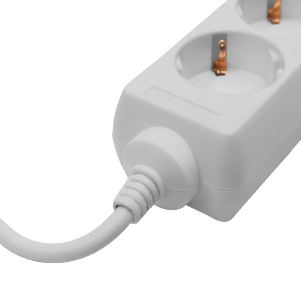 Удлинитель 2х1.5м с заземл. 16А IP20 S 2х1.5-Z 3.5кВт ПВС 3х0.75 Volsten 9308