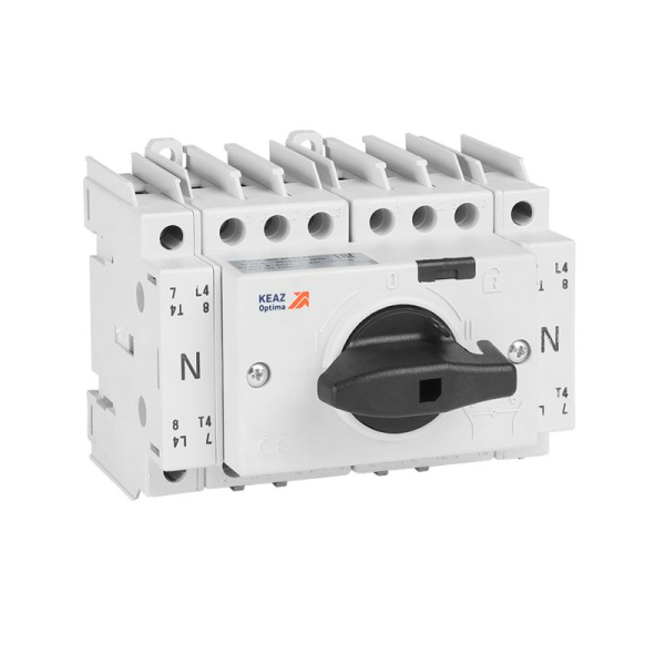 Выключатель-разъединитель реверсивный 4п 16А OptiSwitch DI-16-4C КЭАЗ 332085