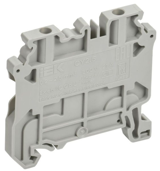 Колодка клеммная CY2.5 Ex ARMAFIX IEK AF-CT30-00-K03-002-EX
