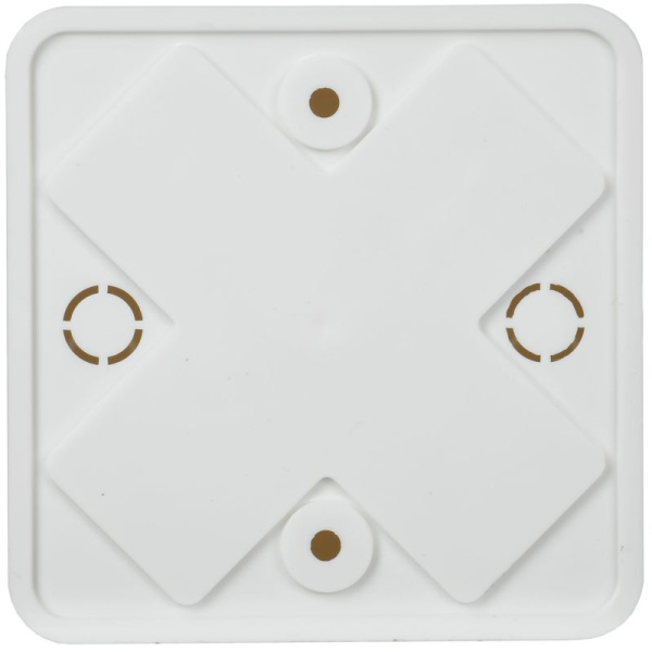 Коробка распаячная ОП КМ 75х75х28 бел. IEK UKO10-075-075-028-K01-E