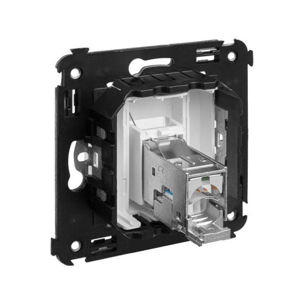 Розетка компьютерная 1-м СП Avanti "Белое облако" RJ45 кат.6 экранир. DKC 4400393