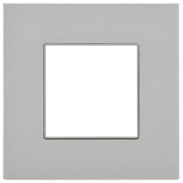 Рамка 1-м SKANDY SK-F31S металл серебр. IEK SK-M12-M-K23