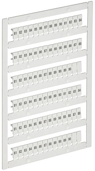Маркер для CTS/CP 2.5кв.мм "81-90" ARMAFIX IEK AF-CT10D-M-D25-09