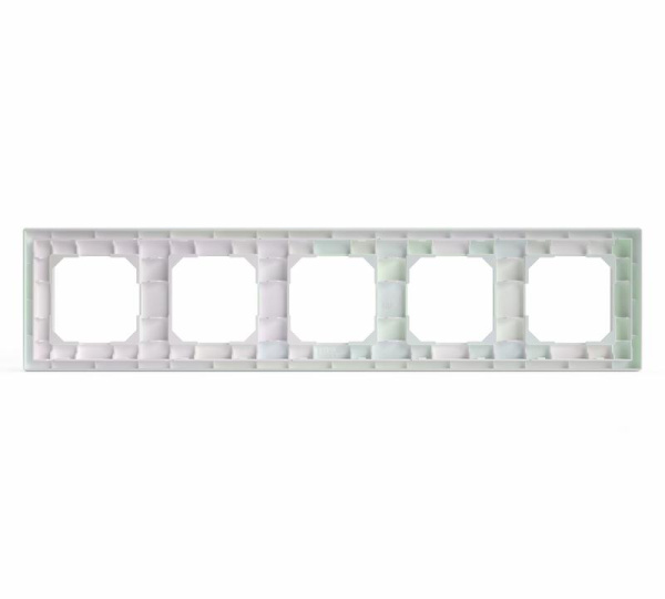 Рамка 5-м Pixel перламутр. TOKOV ELECTRIC TKE-PX-RM5-C04