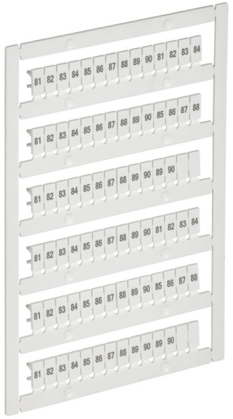 Маркер для CTS/CP 2.5кв.мм "81-90" ARMAFIX IEK AF-CT10D-M-D25-09