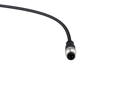 Кабель соединительный 5м со штепселем M12х4 ПУ IP68 EMAS SKM12F4YXP5