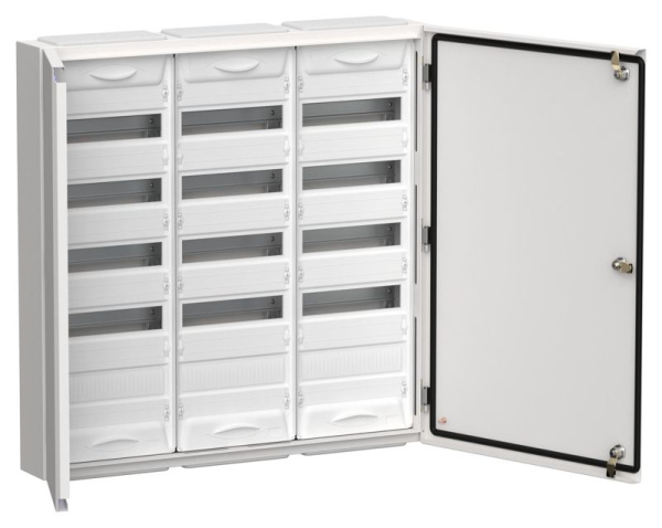 Корпус ЩРн-180 (3х60) TITAN 5 835х830х140 IP54 метал. бел. IEK TI5-50-N-3X060-54