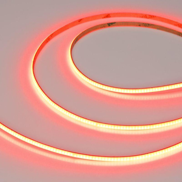 Лента светодиодная COB-X480-4mm 24V Red 4Вт/м IP20 (уп.5м) Arlight 046905