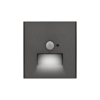 Подсветка STRONG MIELE СП настен. для ног графит Kranz KR-78-0727-6