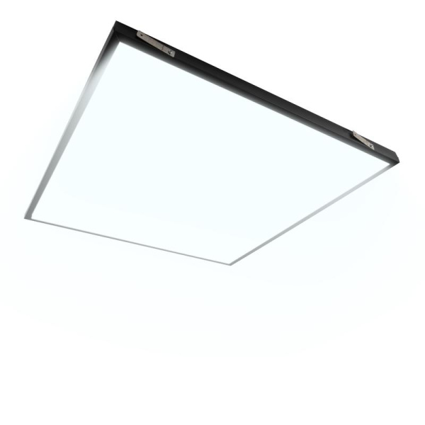 Светильник светодиодный PPL 588/G OPAL 40Вт 6500К IP40 588х588х25мм ДВО Грильято черн. JazzWay 5062047