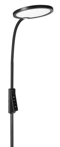 Светильник светодиодный KD-836F C02 LED напольный 13Вт 230В 850лм сенс.рег.ярк и цвет.темп черн. Camelion 13407