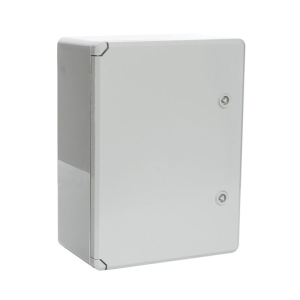 Корпус ЩМП 400х300х170 IP65 сер. дверь с монтажн. панелью пластик. Промрукав PR08.26482