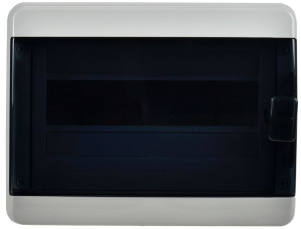 Корпус КМПн-12 TEKFOR IP65 черн. прозр. дверь пластик. IEK TF5-KP72-N-12-65-K03-K02