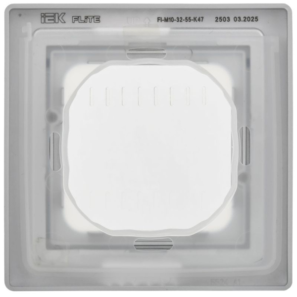 Рамка 1-м СП FLITE Рпро-1-55-ФлА IP55 алюм. IEK FI-M10-32-55-K47