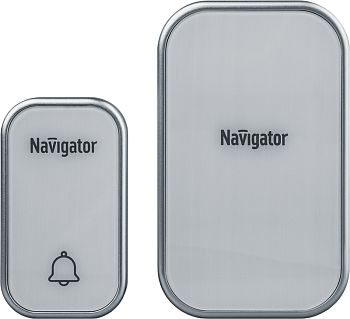Звонок электрический NDB-D-AC03-1V1-WH NAVIGATOR 80506