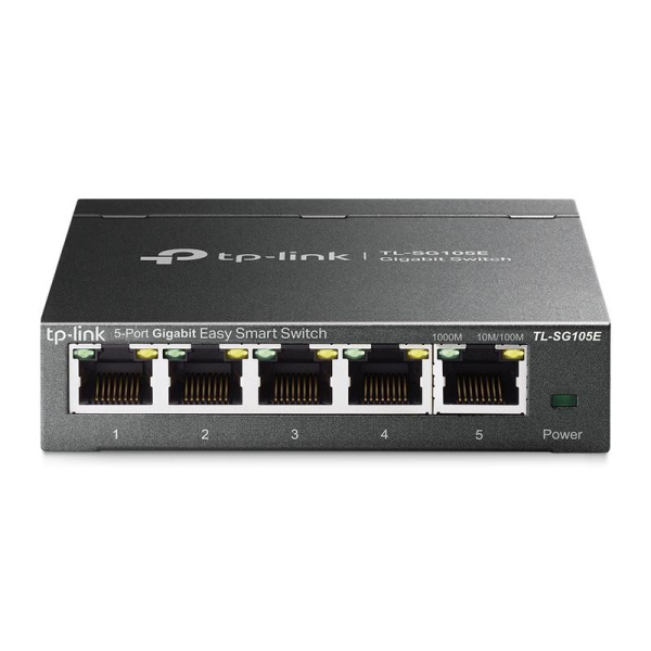 Коммутатор TL-SG105E Easy Smart гигабитный 5-портовый TP-Link 1344269
