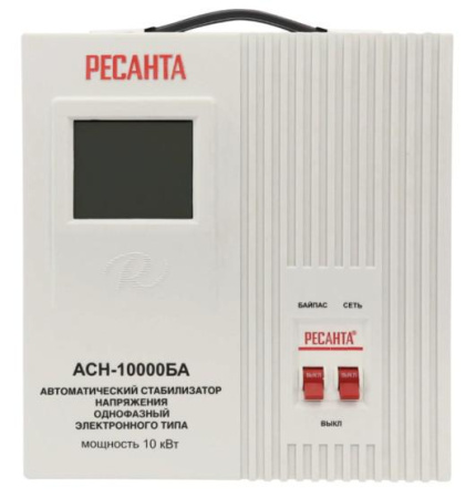 Стабилизатор напряжения АСН-10000БА Ресанта 63/6/40