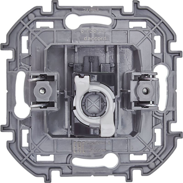 Розетка компьютерная СП Inspiria RJ45 кат.5E UTP IP20 алюм. IEK 673827