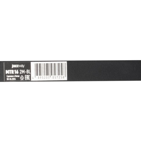 Шинопровод MTR16 2M-BL 2000х16мм накладной низковольтный черн. JazzWay 5057258