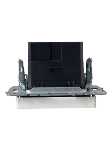 Розетка BRITE USB A+A 3.1А РЮ10-1-БрЖ механизм жемчуж. IEK BR-U21-D31-K36