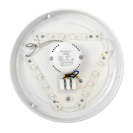 Светильник светодиодный LBS-8112 12Вт 4500К lines настенно-потолочный Ultraflash 15144
