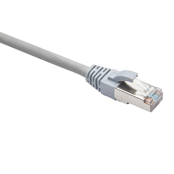 Патч-корд F/UTP кат.5E LSZH нг(А)-HF 0.5м сер. Datarex DR-191005