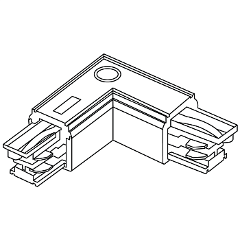 Соединитель Connector TF L-shaped internal black СТ 4909001040