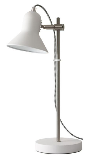 Светильник настольный KD-432 C01 Rome 1х E27 40Вт 230В бел. Camelion 14550