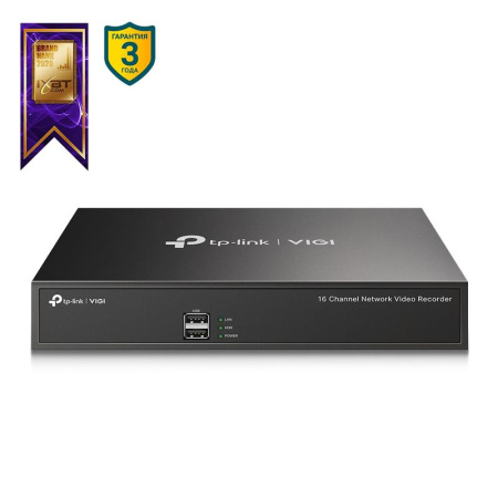 Видеорегистратор 16-канальный сетевой VIGI NVR1016H TP-Link 1846456