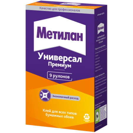 Клей обойный Метилан Универсал Премиум 250г 586526 Момент Б0008048
