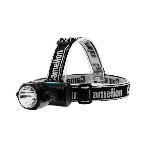 Фонарь налобный LED53402 аккум. 3.7В COB+LED 3.5Вт 4 реж. Type-C блист черн. Camelion 15751