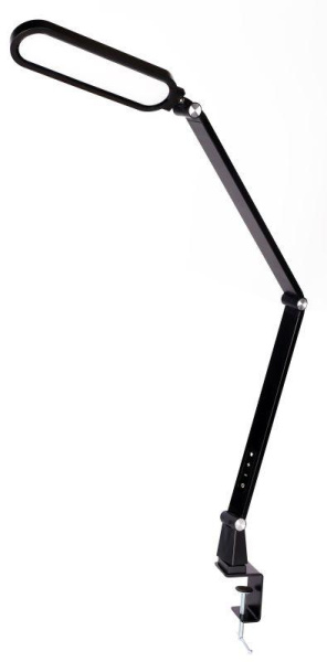 Светильник светодиодный KD-860 C02 LED наст.на струбц. 13Вт 230В 850лм сенс.рег.ярк и цвет.темп. черн. Camelion 13897