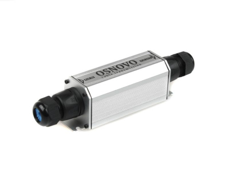 Удлинитель уличный PoE E-PoE/1GW 10M/100M/1000M Gigabit Ethernet до 500м (до 22Вт) OSNOVO 13918