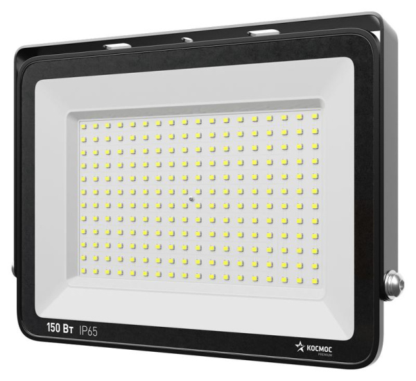 Прожектор светодиодный PREMIUM 150Вт 6500К 15000лм IP65 КОСМОС KOS_PR_LED_150