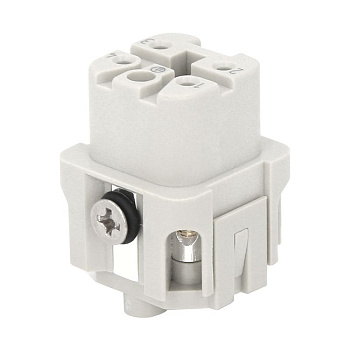 Розетка OptiLink HDC-HA-4-10-F-(0.75-1.5) 250В КЭАЗ 352223