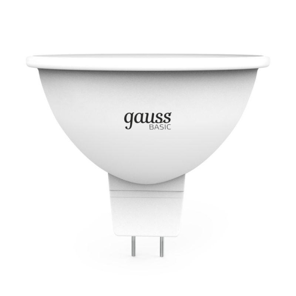 Лампа светодиодная Elementary 7Вт MR16 софит 3000К тепл. бел. GU5.3 530лм 12В GAUSS 11517