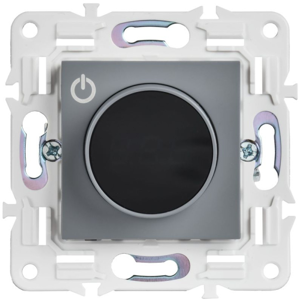 Термостат электронный SKANDY SK-T01Gr с индикацией сер. IEK SK-RT11-K03