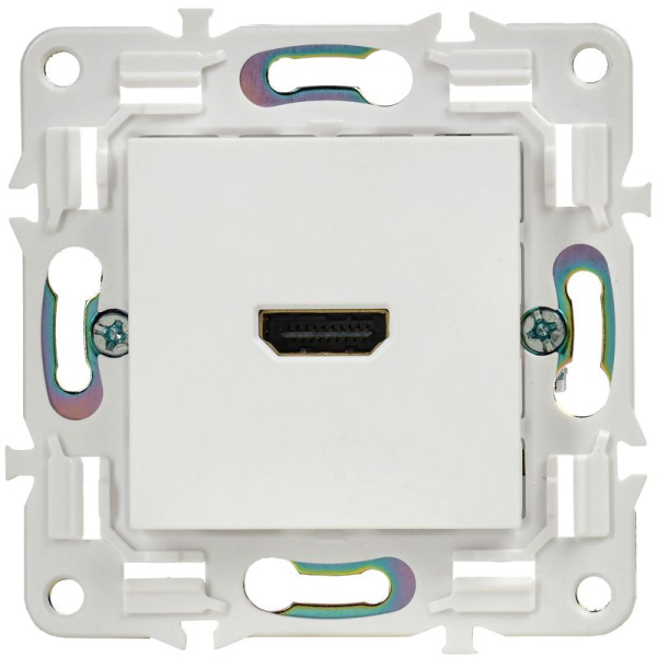 Розетка HDMI SKANDY SK-H01W арктич. бел. IEK SK-H10-K01
