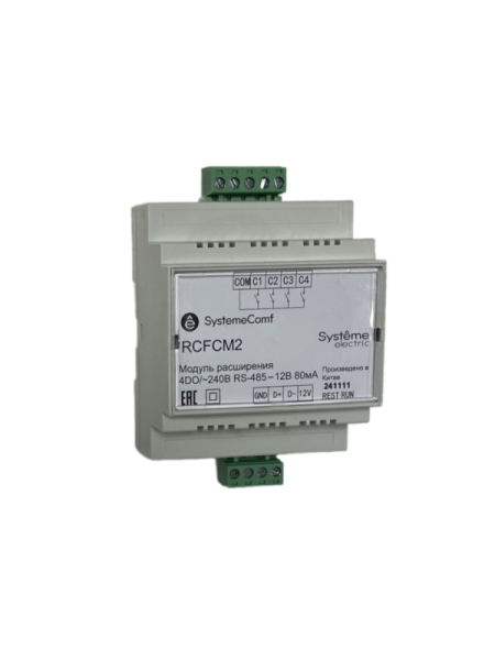 Модуль управления шторами Comf 2 шторы 4DO RS-485 =12В SE RCFCM2