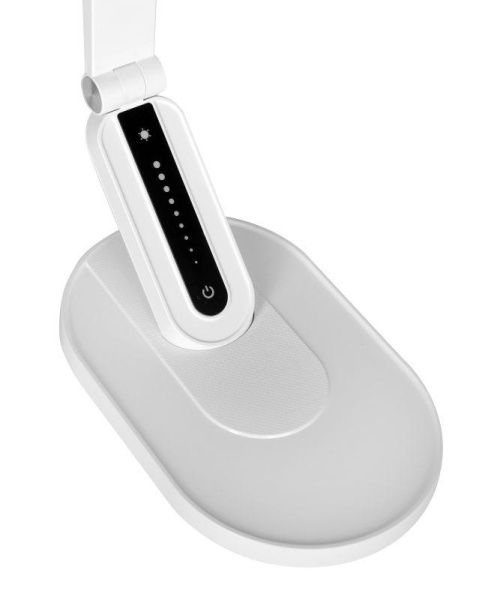 Светильник светодиодный KD-859 C01 LED наст.10Вт 230В 750лм сенс.рег.ярк и цвет.темп USB-5В 1А бел. Camelion 13534