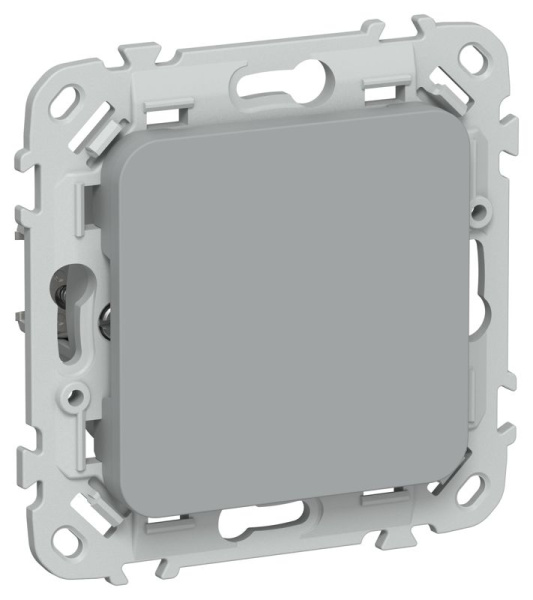 Заглушка СП FLITE ЗГ-ФлС с суппортом механизм сер. IEK FI-PL10-K03