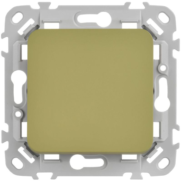 Выключатель проходной 1-кл. СП FLITE ВС61-1-0-ФлО 10А механизм олив. IEK FI-V12-0-10-1-K26