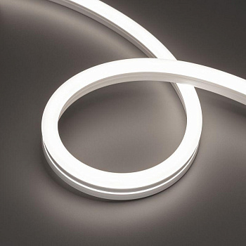 Лента светодиодная MOONLIGHT-SIDE-A140-12x24mm 24V Day 5000К 9.6Вт/м IP68 wire x2 прямой вывод кабеля герметичная (уп.5м) Arlight 042800