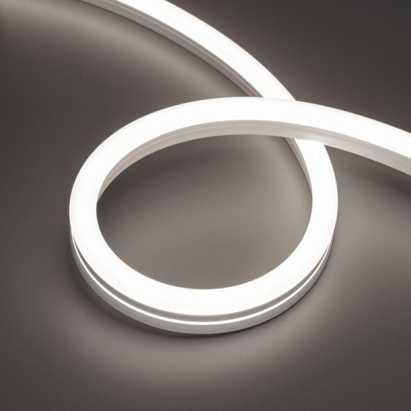 Лента светодиодная MOONLIGHT-SIDE-A140-12x24mm 24V Day 5000К 9.6Вт/м IP68 wire x2 прямой вывод кабеля герметичная (уп.5м) Arlight 042800